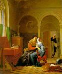 The Love Of Abelard And Heloise by Jean Vignaud