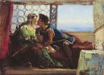Romeo and Juliet by Konstantin Makovsky - Jigsaw Puzzle