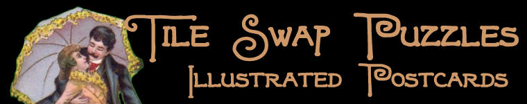 Solve Online Jigsaw Puzzles Of Antique Romantic Postcards