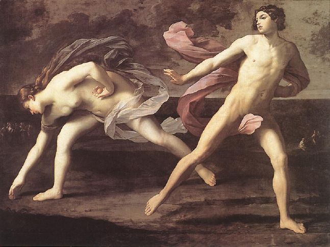 Atalanta and Hippomenes by Guido Reni