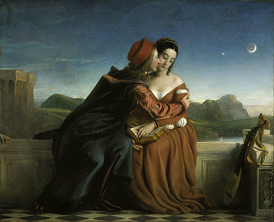 Paolo and Francesca by William Dyce, 1845