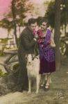 French Postcard, c. 1925 -Romantic love reaches out in little ways, showing attention and admiration, Romantic love remembers what pleases a woman, what excites her, and what surprises her. Its actions whisper: you are the most special person in my life. -Charles Stanley ( A Man's Touch)