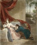 Puzzle: Courtship In The West by T.W.Huffam -We come to love not by finding a perfect person, but by learning to see an imperfect person perfectly. -Sam Keen