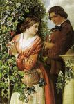 Puzzle: A Bower of Passion Flowers by Daniel Maclise -But true love is a durable fire, In the mind ever burning, Never sick, never old, never dead, From itself never turning. -Sir Walter Raleigh
