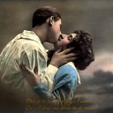 Download beautiful desktop wallpaper of antique romantic postcards