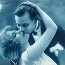 Download beautiful desktop wallpaper of antique romantic postcards