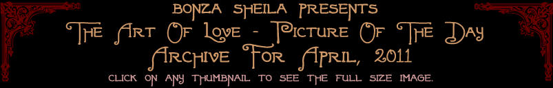 April, 2011 - Love Art, Lovers art, Romantic art, Couple Art, Kissing Art, Love paintings, Romantic paintings