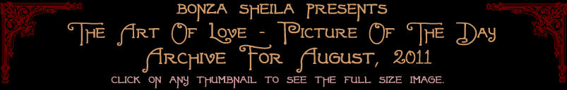 August, 2011 - Love Art, Lovers art, Romantic art, Couple Art, Kissing Art, Love paintings, Romantic paintings