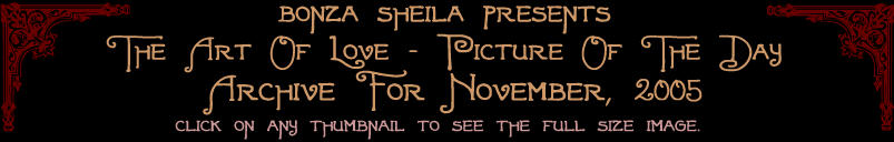 November, 2005 - Love Art, Lovers art, Romantic art, Couple Art, Kissing Art, Love paintings, Romantic paintings