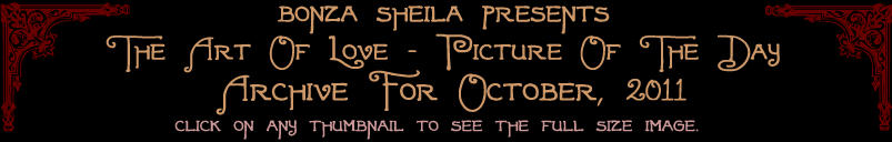 October, 2011 - Love Art, Lovers art, Romantic art, Couple Art, Kissing Art, Love paintings, Romantic paintings