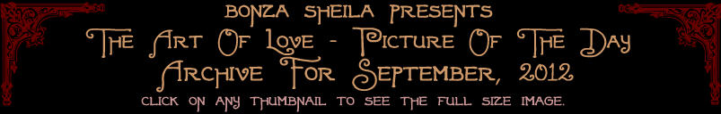 September, 2012 - Love Art, Lovers art, Romantic art, Couple Art, Kissing Art, Love paintings, Romantic paintings