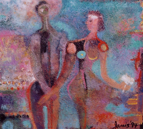 Lovers In Moonlight by Elinor Janis