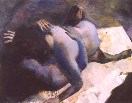 Two Figures In The Moonlight - Tsao Ta Li