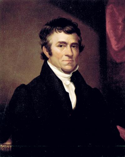 Silvanus Jencks and Olive Fitch Penniman by Ezra Ames, 1830