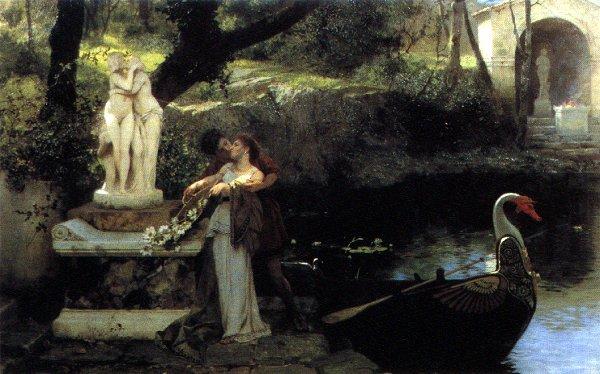 Following The Example Of The Gods by Henryk Hector Siemiradzki
