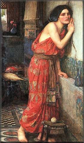 Thisbe, c.1909, oil on canvas By John William Waterhouse