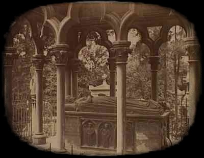 United In Eternity: The Tomb Of Abelard And Heloise at Pre-Lachaise Cemetery