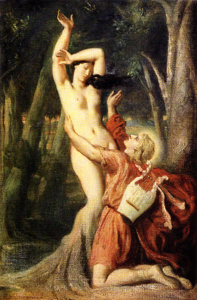 Painting: Apollo and Daphne by Theodore Chasseriau