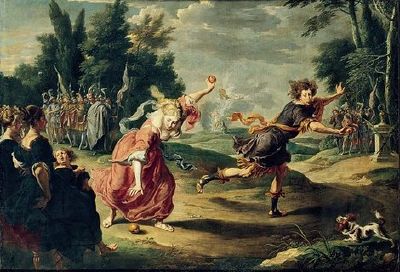 Atalanta and Hippomenes by Willem van Herp