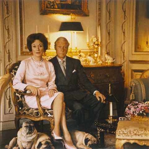 They were devoted to their pet pugs.