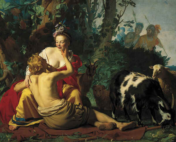Granida and Daifilo by Gerard van Honthorst 1592-1656