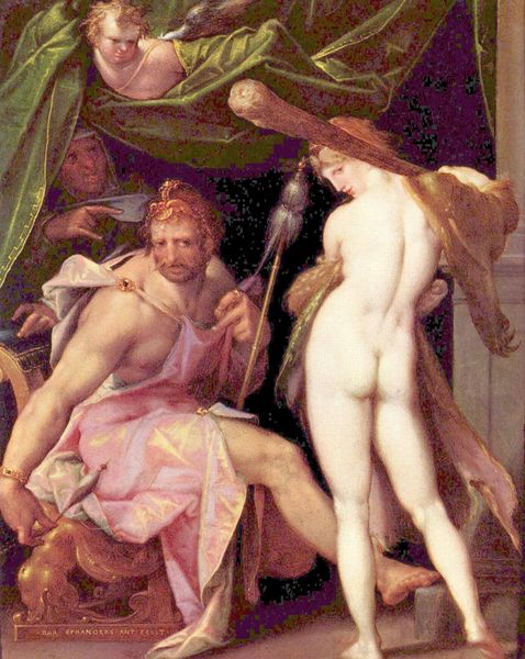 Herakles and Omphale by Bartholom�us Spranger
