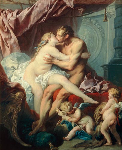 Herakles and Omphale by Fran�ois Boucher