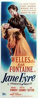 Poster from Orson Welles' film of Jane Eyre