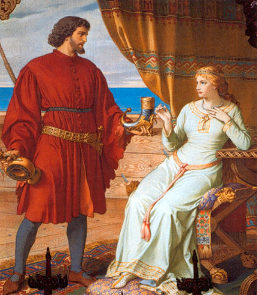 Tristan and Isolde by August Spiess